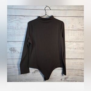NWT Express body contour thong bodysuit brown size XL